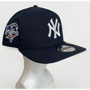 New Era NY Yankees World Series 2000 9Fifty A-Frame Men Snapback Navy Blue White